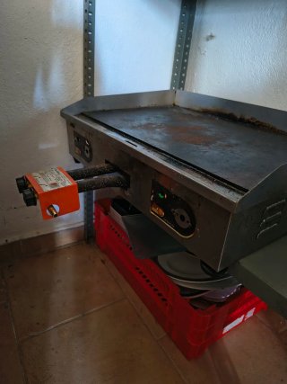 Plancha de Hostelería a Gas, horno a reparar ,frei