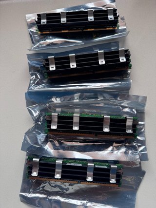 Memoria RAM 4 GB (4×1 GB) DDR2 667 - Mac Pro 06/07