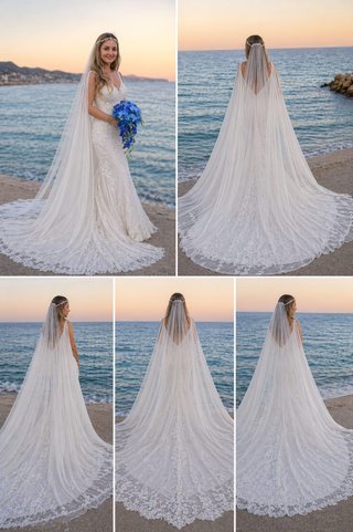 Vestido de Novia Rosa Clará - Talla M
