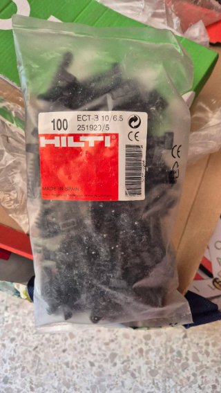 Pack Hilti pistola,clavos,cartuchos,tacos, anclaje