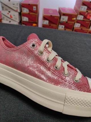 Converse All Star Tg 40 Rosa Glitter