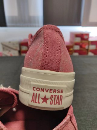 Converse All Star Tg 40 Rosa Glitter