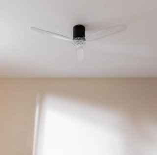 Ventilador Techo Cecotec Transparente y Negro