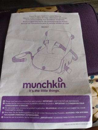 Trona Portátil Munchkin