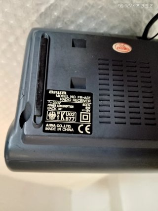 Radio Despertador AIWA. FR-A2Z. Años 90.