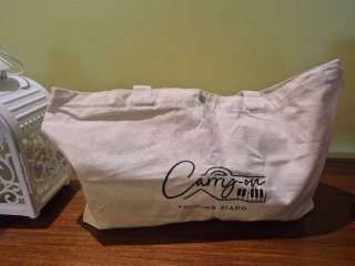 Piano Plegable Carry-on Rosa
