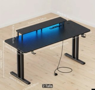 Escritorio Elevable Eléctrico 160cm