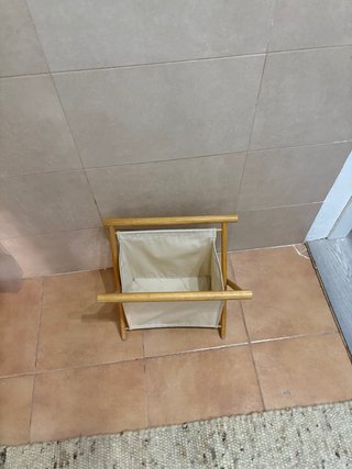 Revistero de Madera y Tela