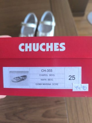 Bailarinas para niña talla 25