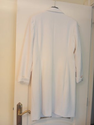 Oferta Abrigo / chaqueta Rinascimiento Blanco Roto