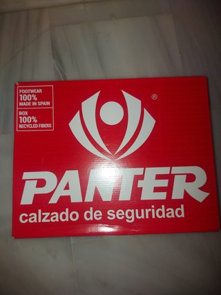 Zapato de seguridad Panter Negro