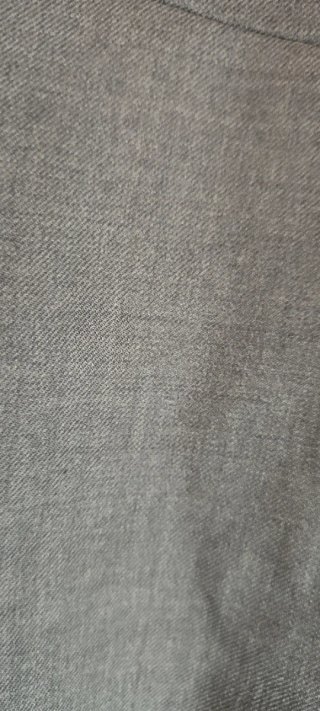 Traje chaquet gris a rayas