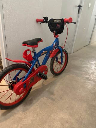 Bicicleta Infantil Spiderman 14 pulgadas
