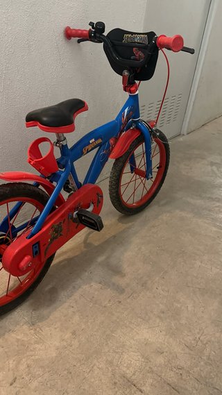 Bicicleta Infantil Spiderman 14 pulgadas