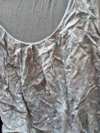 Vestido ligero estampado floral talla XL