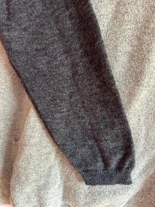 Jersey Vintage Gris con Cremallera