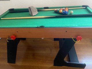 Mesa Futbolín y Billar