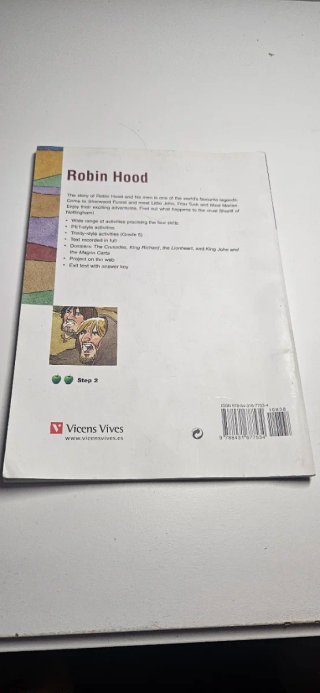 Libro Robin Hood - Vicens Vives (Inglés)