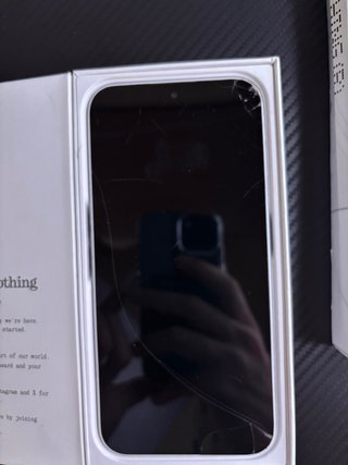 Nothing Phone 2a Blanco | Pantalla Rota | Funciona