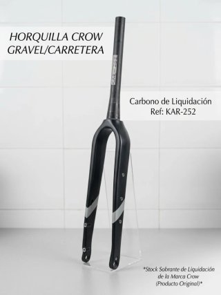 Horquilla de Carbono Crow Gravel/Carretera
