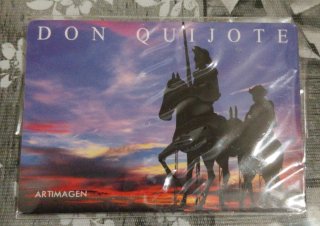 Imán Don Quijote y sancho panza