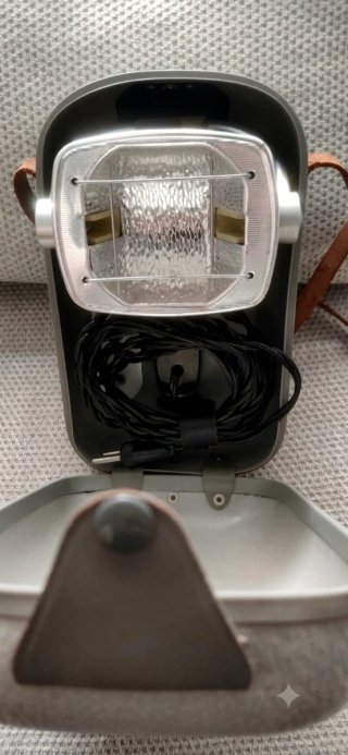 Foco / Antorcha de cine vintage Bolex Paillard