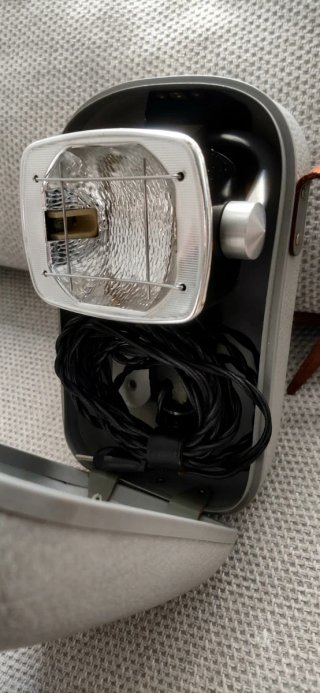Foco / Antorcha de cine vintage Bolex Paillard