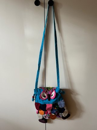Bolso búho niña cierre botón