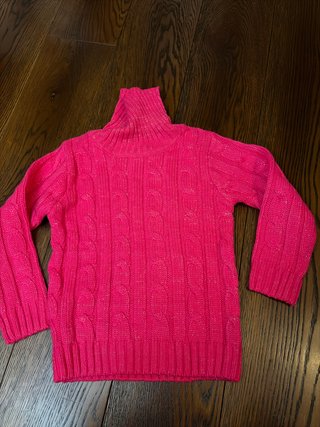 Maglione a collo alto bambina 10 anni