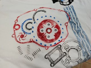 Camiseta AM6 Talla L