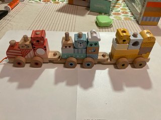Tren de Madera para Bebés