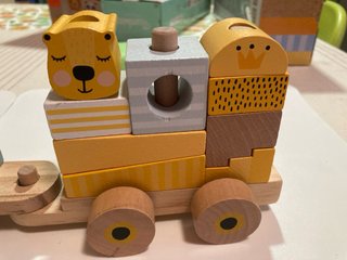 Tren de Madera para Bebés