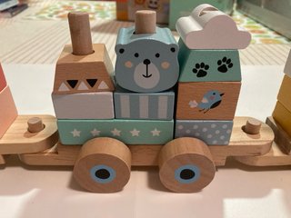 Tren de Madera para Bebés