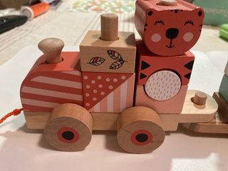 Tren de Madera para Bebés