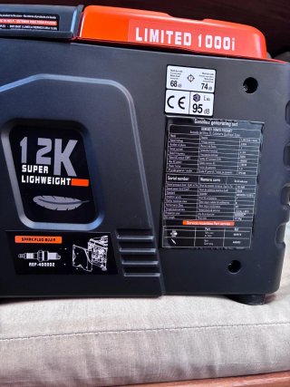 Generador Inverter Genergy 1000i