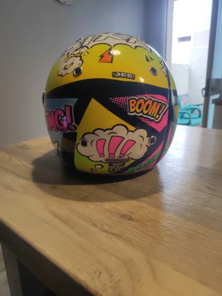 Casco Axxis Infantil Diseño Comic