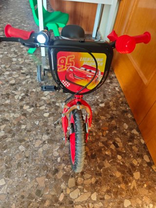 Bicicleta Infantil 12" Rayo McQueen