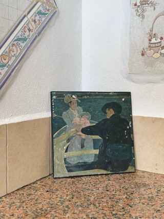 Lámina decorativa estilo impresionista