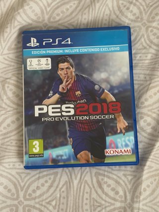 PES 2018 Pro Evolution Soccer PS4