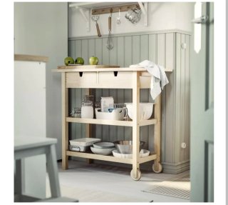 Carrito cocina madera IKEA Forhoja