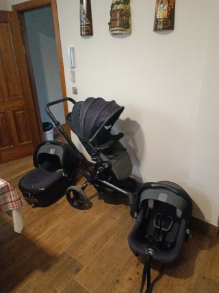 Trio Jane Rider Cochecito + Silla Coche