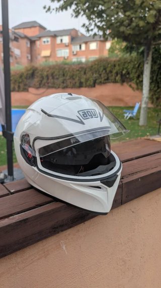 Casco integral AGV K3 SV, talla ML / 58.