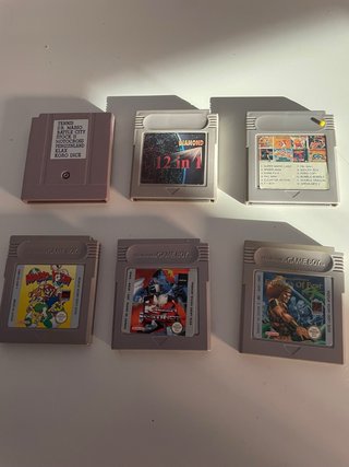Pack 6 Juegos Game Boy