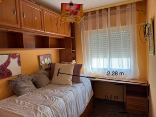 Dormitorio juvenil cama nido madera