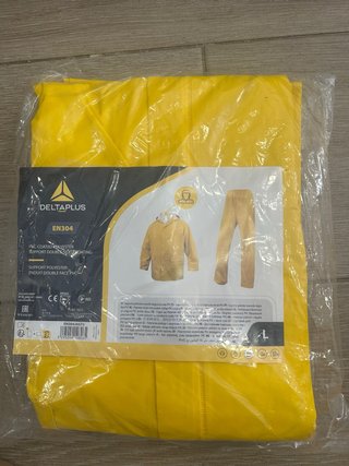 Traje de agua DELTAPLUS EN304 Amarillo Talla L