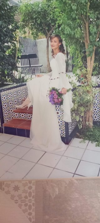 Vestido de Novia Rosa Clará Blanco