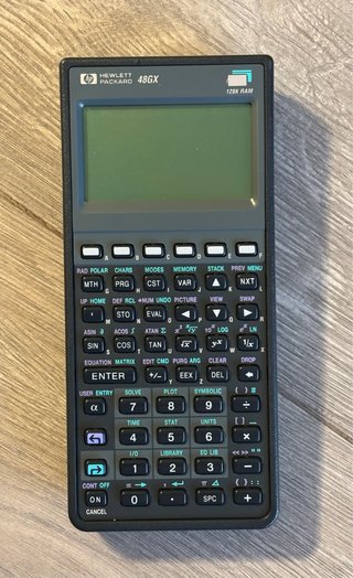 Calculadora HP 48 GX 128K RAM