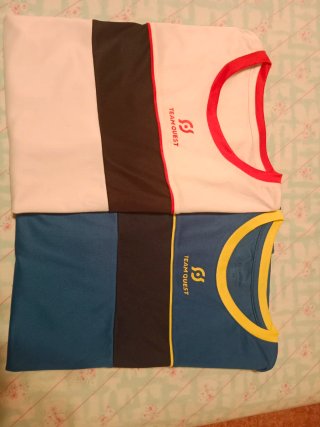 2 Camisetas Manga Corta Team Quest Talla M