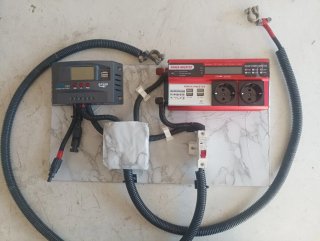 Kit Solar con Inversor y Regulador