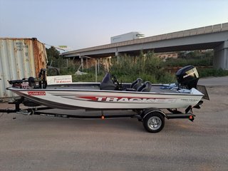Tracker 175 TXW lista para pescar Bass boats
